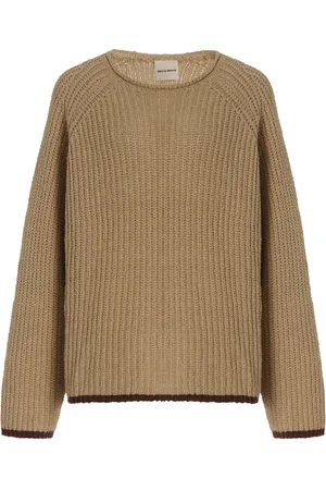 Zulu & Zephyr Ribed-Knit Cotton Sweater