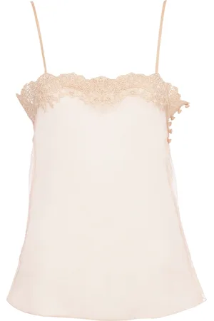 Chloé Embroidered Lace Tank Top
