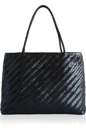 Bembien Gabrielle Woven Leather Tote Bag