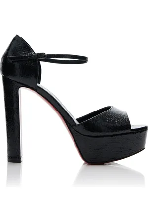Christian Louboutin Sanaloo 130mm Patent Leather Sandals