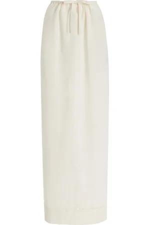 Prada Linen Maxi Skirt