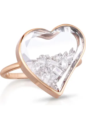 Moritz Glik Afago Heart 18k Yellow Diamond Ring