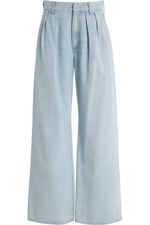 Citizens of Humanity Petra Pleated Denim Trousers