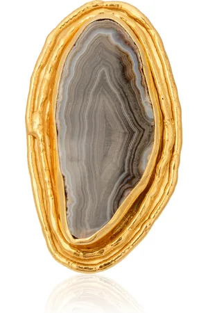 Sylvia Toledano 22kt Yellow Gold Plated Dakota Ring
