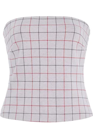 ROSETTA GETTY Jacquard-Knit Bandeau