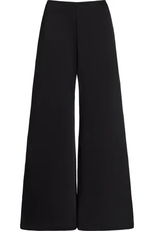 Leset Barb Satin Wide-Leg Pants
