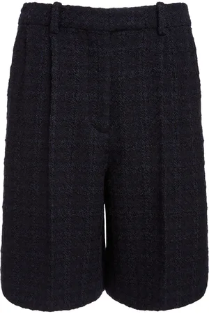 Givenchy Tailored Wool-Blend Tweed Shorts