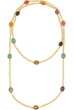 Sylvia Toledano 22kt Yellow Gold Plated River Necklace