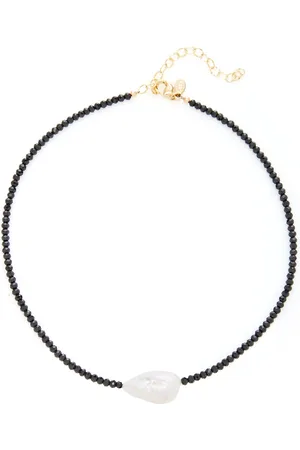 Joie DiGiovanni Gold-Filled; Spinel and Pearl Necklace