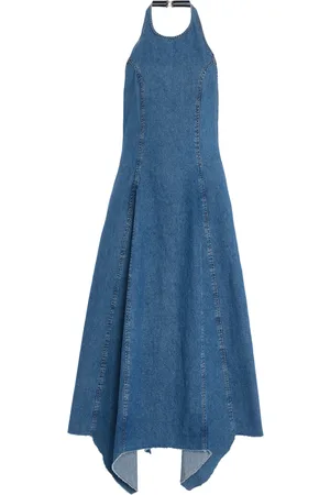 EB DENIM Stella Denim Midi Haler Dress