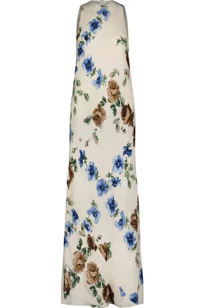 LELA ROSE Francie Floral-Print Crepe Dress