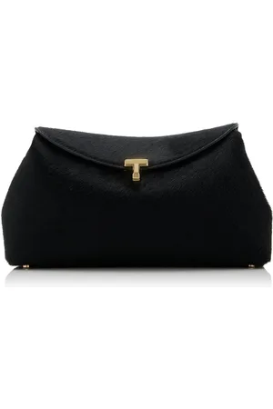 Totême T-Lock Pony Hair Clutch