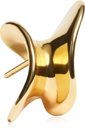 Khaite Shadow 18K -Plated Hair Cuff
