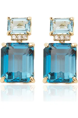 Jamie Wolf 18KÂ YellowÂ Gold Aquamarine Earrings