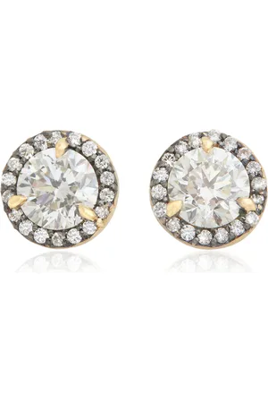 Jamie Wolf 18K Yellow Gold Diamond Stud Earrings