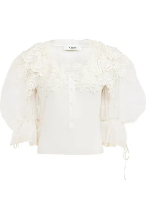 Chloé Guipure Lace Bodysuit