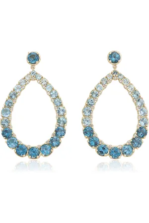 Jamie Wolf 18K Yellow Gold Multi-Stone Earrings