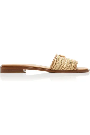 Prada Raffia Sandals
