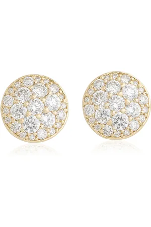 Jamie Wolf 18K Yellow Diamond Stud Earrings