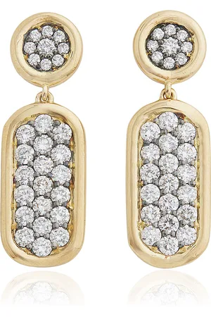 Jamie Wolf 18K Yellow Gold Diamond Earrings