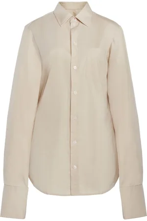 Victoria Beckham Tab-Detailed Cotton Shirt