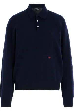 HOMMEGIRLS Wool-Cashmere Polo Shirt