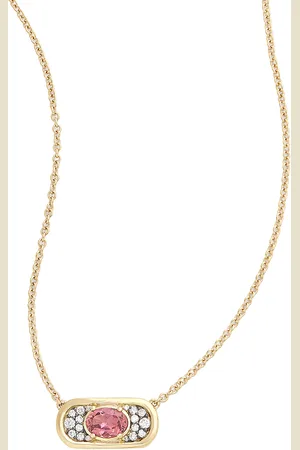 Jamie Wolf 18K Yellow Gold Diamond And Tourmaline Necklace