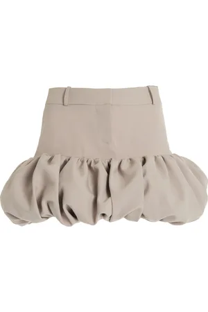 COPERNI Bubble-Hem Suiting Mini Skirt