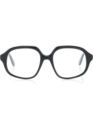 Loewe Curvy Oversized Square-Frame Acetate Glasses