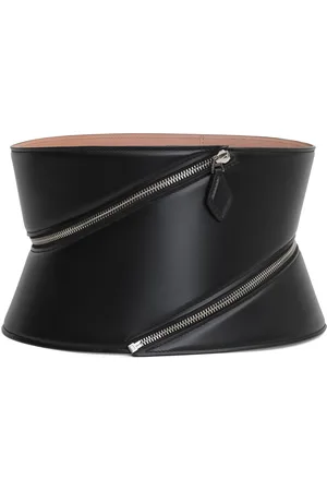 Alaïa Zip Leather Corset Belt