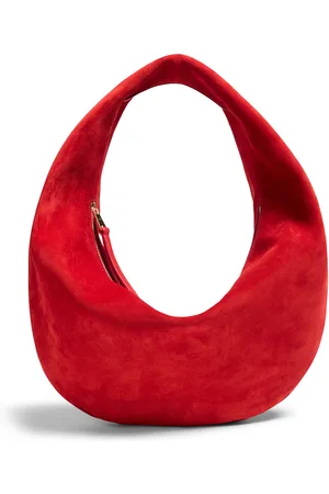 Khaite Olivia Medium Suede Hobo Bag