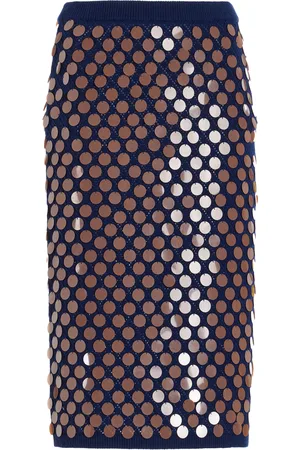 ZANKOV Matteo Wool-Blend Pencil Skirt