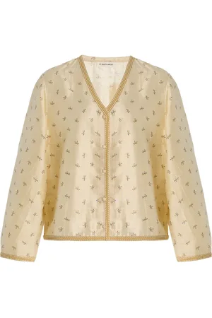 By Malene Birger Mineas Floral Silk Top
