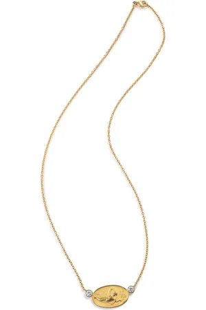 Renato Cipullo Ninfa Dei Fiori 18K Yellow Diamond Necklace