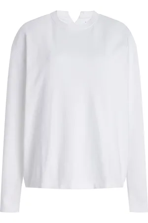 Another Tomorrow Seamed Cotton Top