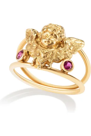 Renato Cipullo Amorini 18K Yellow Gold Ruby Ring
