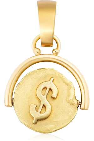 Renato Cipullo 18k Yellow Fortuna Reversible Pendant