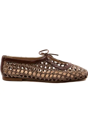 Andrea Gomez Amelia Raffia Ballet Flats
