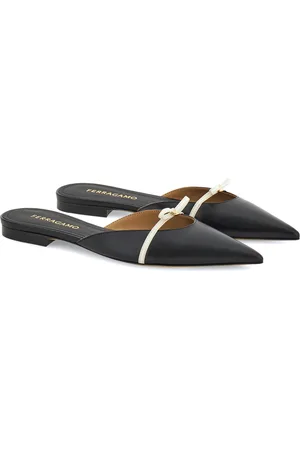 Salvatore Ferragamo Giulye Leather Flats