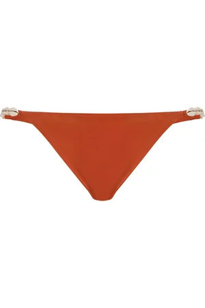 Sara Cristina Cowries-Detailed Bikini Bottom
