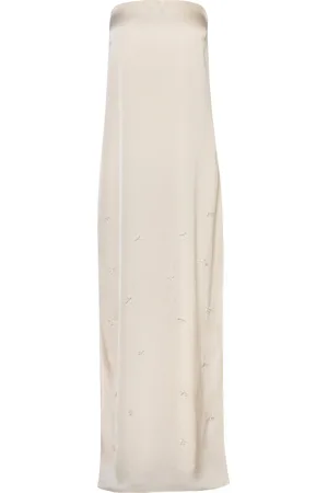 Baobab Sage Strapless Gown