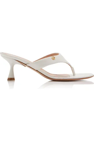 Gianvito Rossi Leather Thong Sandals