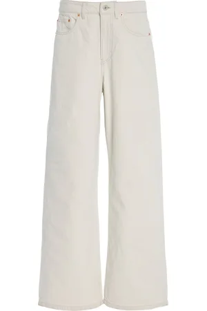 Jeanerica Belem Rigid Mid-Rise Wide-Leg Jeans