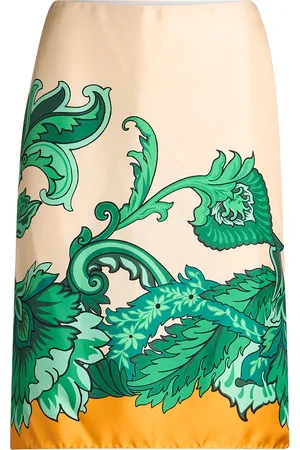 Etro Silk Midi Skirt