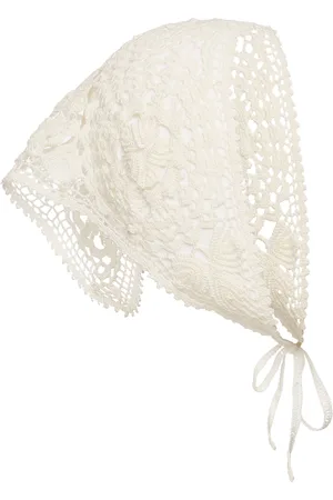 MAGDA BUTRYM Cotton Crochet Scarf