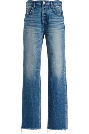 Moussy Rutherford Stretch Straight-Leg Jeans