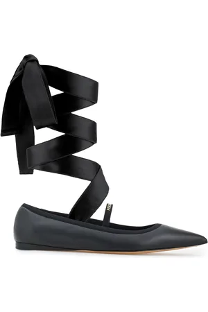Salvatore Ferragamo Carice Leather Ballet Flats