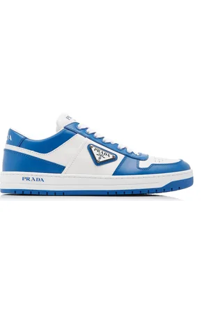 Prada Cassetta Leather Sneakers