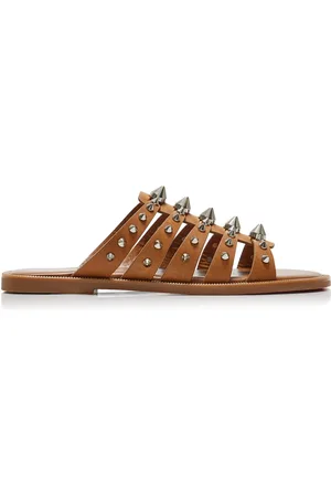 Christian Louboutin Charja Studded Leather Sandals