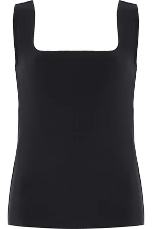 Birrot Exclusive Lay2 Sleeveless Bonded Crepe Top